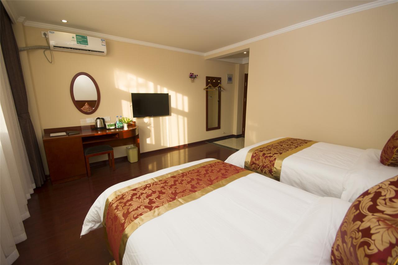 Greentree Inn Anhui Chizhou Jiuhua Mountain Scenic Spot Business Hotel Wuxiqiao Exterior foto